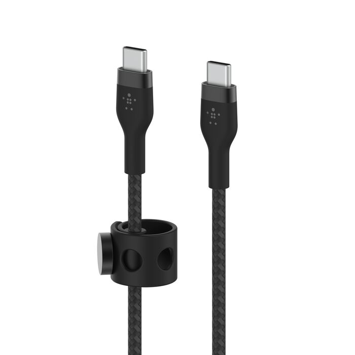 CABLE USB-C A USB-C BELKIN BOOSTCHARGE PRO FLEX NEGRO 3M
