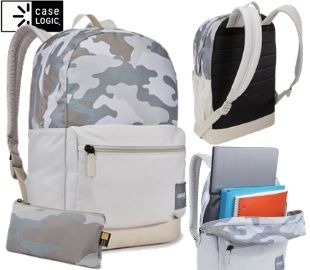 CASE LOGIC 3204237 MOCHILA COMMENCE CONCRETE/CAMU 15.6"
