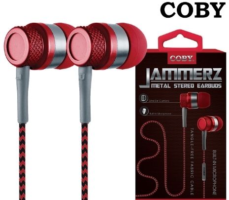 COBY CVE200RD AURICULARES INTRAUDITIVOS