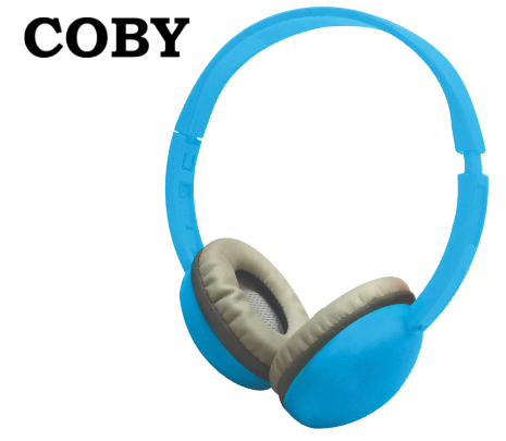 COBY CVHK851BLU AURICULAR P/NInO C/MIC AZUL