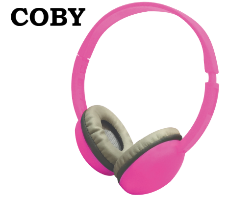 COBY CVHK851PNK AURICULAR P/NInO C/MIC ROSADO