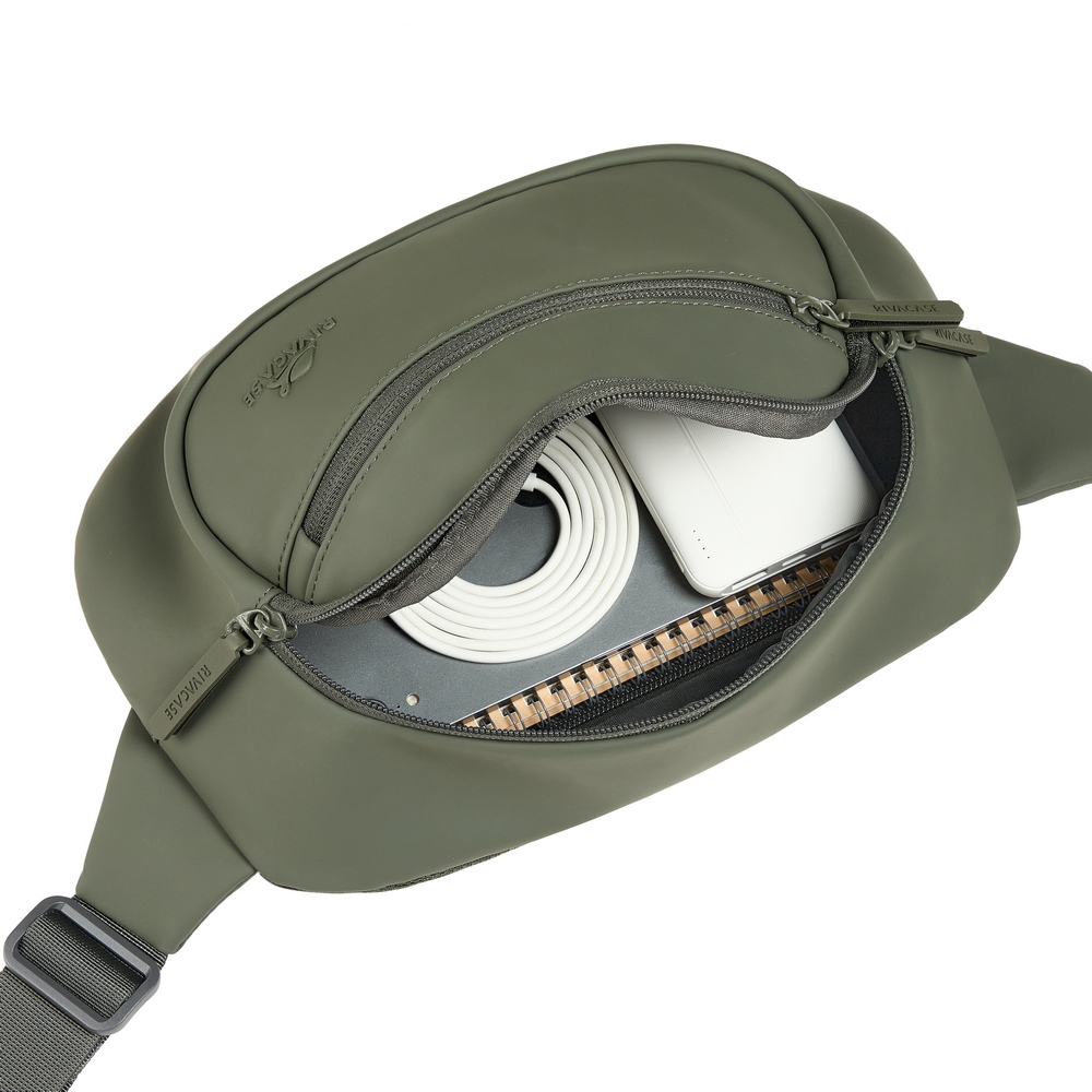 Riñonera RIVA CASE 7812 EDEN TALLE M OLIVE GREEN