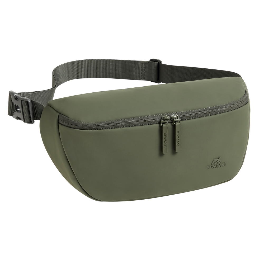 Riñonera Riva Case ECO 7814 Olive Green RPET Waist Sling L
