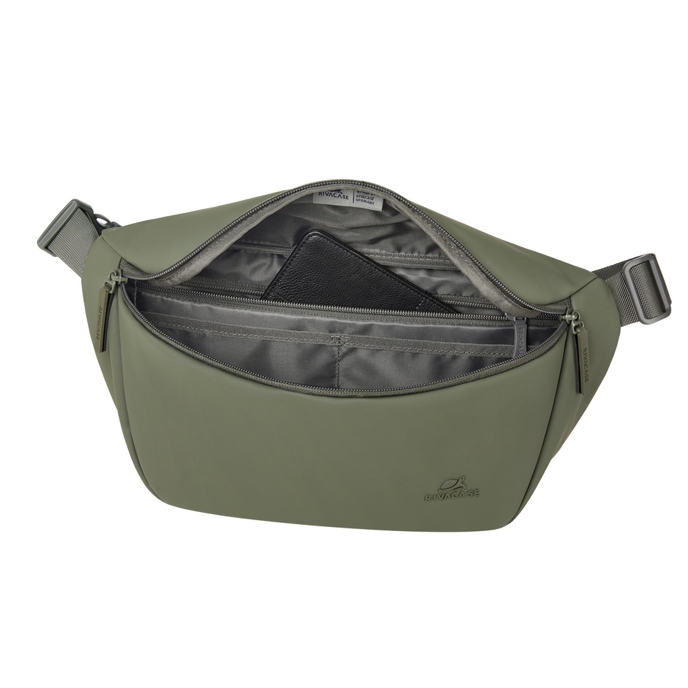 Riñonera Riva Case ECO 7814 Olive Green RPET Waist Sling L