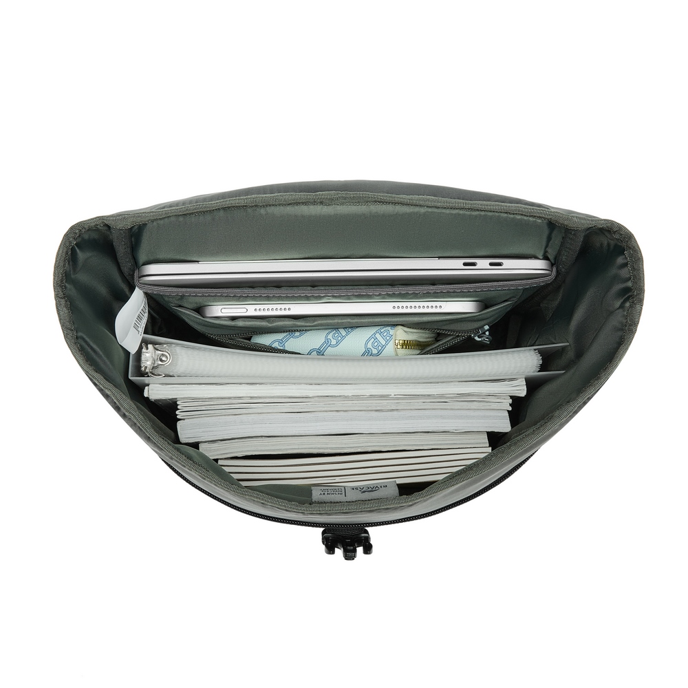 Mochila Roll Top RIVA CASE 7826 Black ECO 17L 14