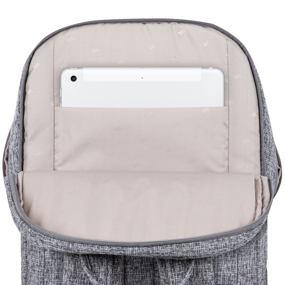 Mochila Laptop 15.6 RIVACASE 7962 Light Grey 20L