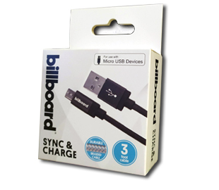 BILLBOARD BB264 CABLE MICRO USB 0.9M NEGRO
