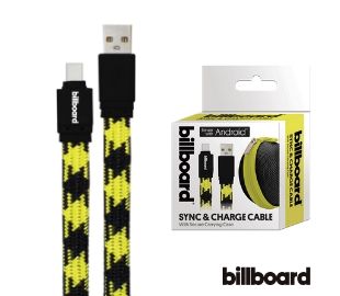 BILLBOARD BB1599 CABLE USB-C A USB-A AMARILLO 1.8MT FABRIC