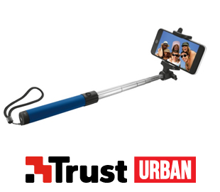 TRUST UR 21036 SELFIEPOD PLEGABLE P/SMARTPHONE AZUL BT (D)