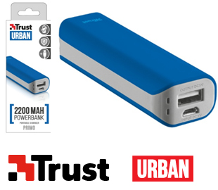 TRUST UR 21222 BATERIA DE RESPALDO 2200 PRIMO AZUL