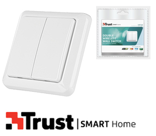 TRUST 77012/71012 SWITCH DOBLE/PARED AWST8802