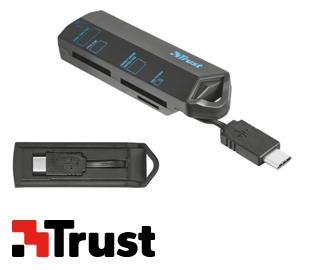 TRUST 20968 LECTOR DE TARJETAS USB-C (D)