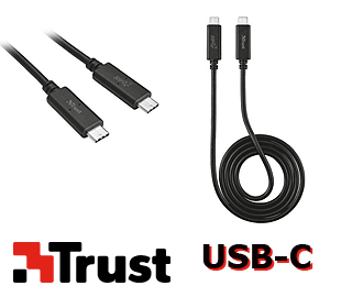 TRUST 21178 CABLE 3.1 10GBPS USB-C A USB-C 1M (D)