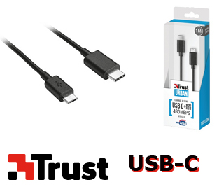 TRUST 21316 CABLE 2.0 480MBPS USB-C A MICRO USB 1M (D)