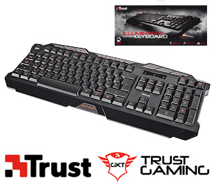 TRUST ES 18916 TECLADO ILUMINADO GAMING GXT280 (D)