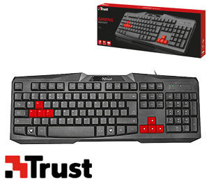 TRUST ES 21958 TECLADO GAMING ZIVA
