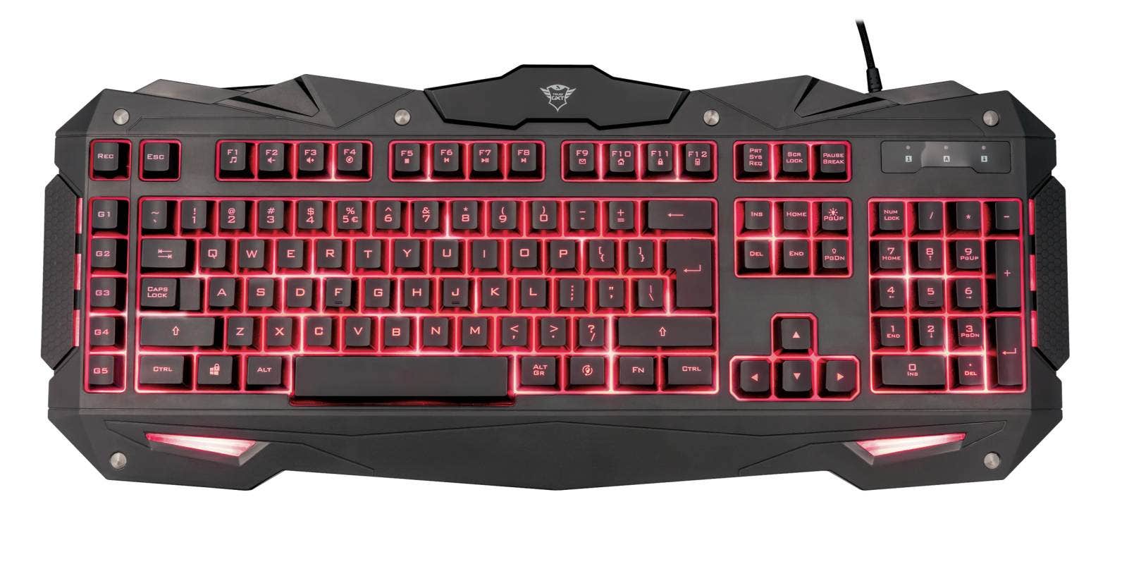 TECLADO GAMING TRUST MYRA GXT840 2197