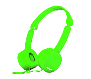 TRUST 23101 NANO HEADPHONES GREEN (D)