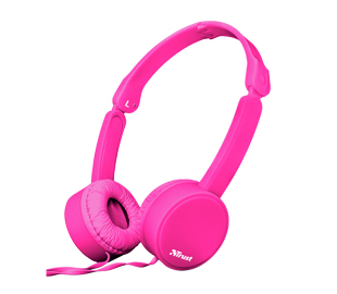 TRUST 23102 NANO HEADPHONES PINK (D)
