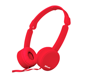 TRUST 23105 NANO HEADPHONES RED (D)