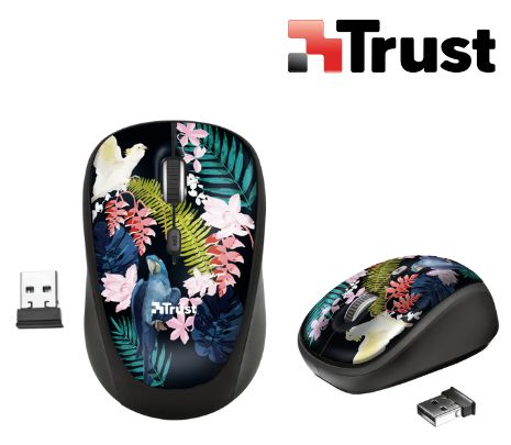 TRUST 23387 MOUSE YVI INALAMBRICO PARROT