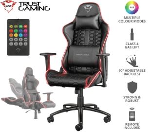 TRUST 23377 SILLA GAMING GXT717 C/LUZ LED (D)