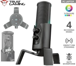 TRUST 23465 MICROFONO GAMING GXT258 FYRU USB 4 EN 1