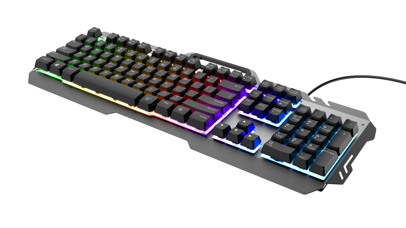 TECLADO GAMING TRUST GXT853 ILUMINADO