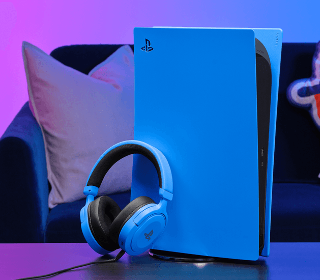 Auriculares GAMING TRUST 25556 GXT498B FORTA PS5 Azul