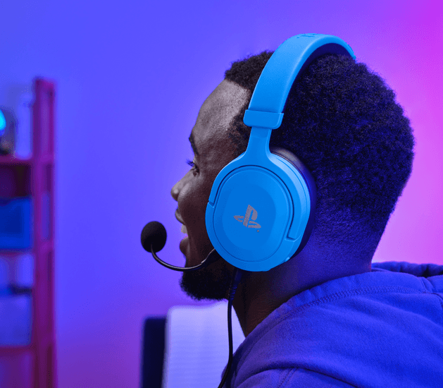 Auriculares GAMING TRUST 25556 GXT498B FORTA PS5 Azul