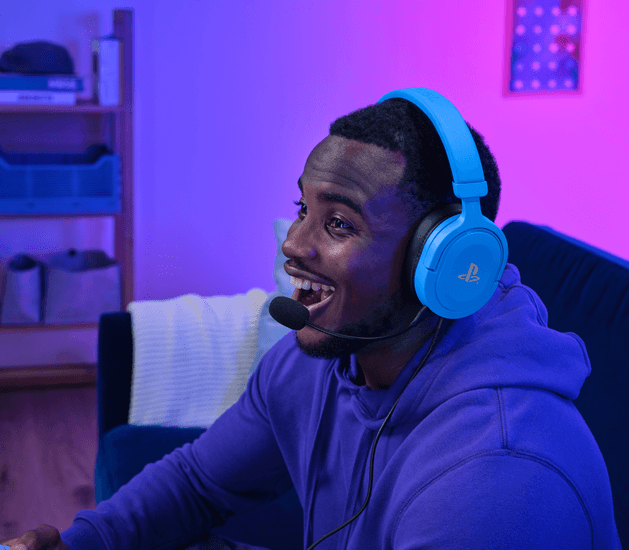 Auriculares GAMING TRUST 25556 GXT498B FORTA PS5 Azul