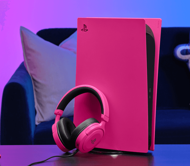 Auriculares GAMING TRUST 25557 GXT498P FORTA PS5 Rosa
