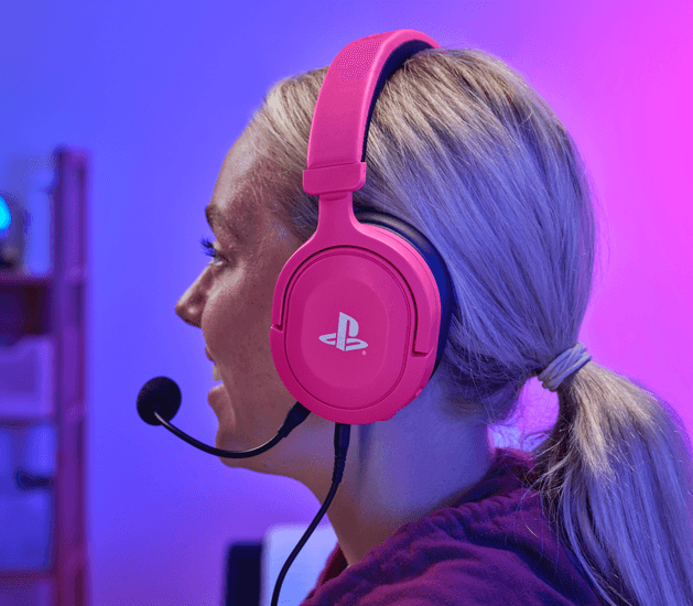 Auriculares GAMING TRUST 25557 GXT498P FORTA PS5 Rosa