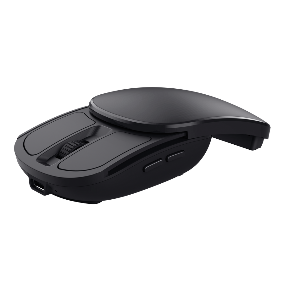 Mouse Plegable Inalambrico TRUST 25733 Zylo USB-C Compacto