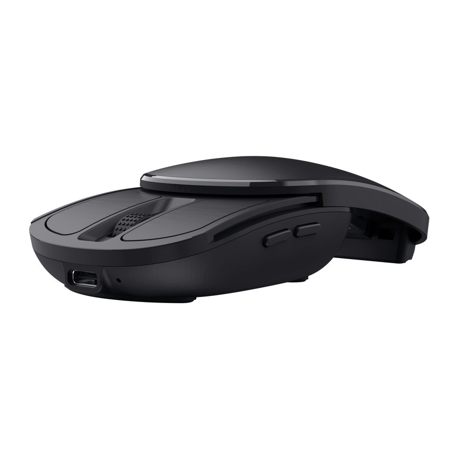 Mouse Plegable Inalambrico TRUST 25733 Zylo USB-C Compacto
