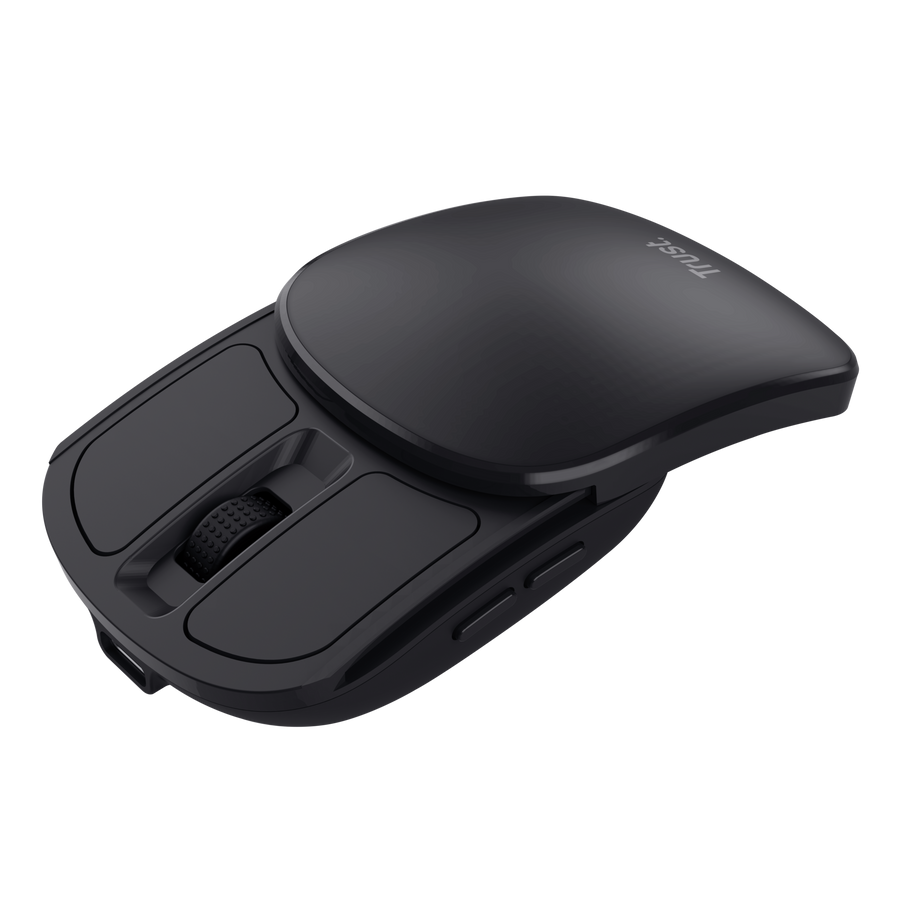Mouse Plegable Inalambrico TRUST 25733 Zylo USB-C Compacto