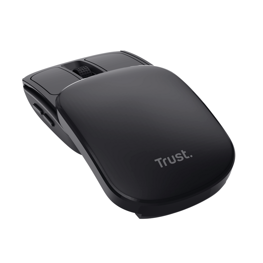 Mouse Plegable Inalambrico TRUST 25733 Zylo USB-C Compacto