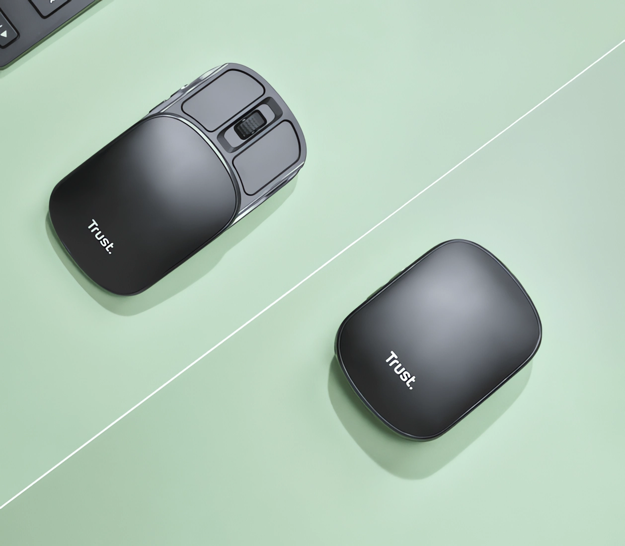 Mouse Plegable Inalambrico TRUST 25733 Zylo USB-C Compacto