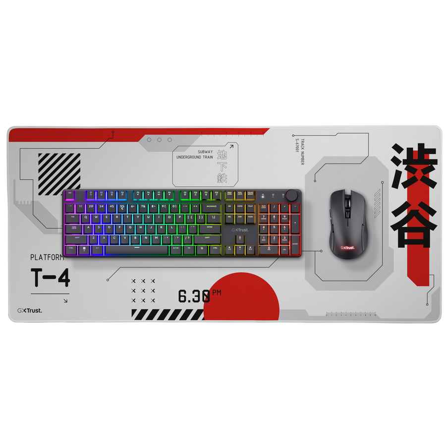 Alfombrilla Gaming Trust GXT 759 XXL Blanco Japon