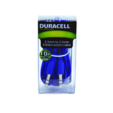DURACELL LE2153 CABLE JACK 3MTS 3.5MM AZUL