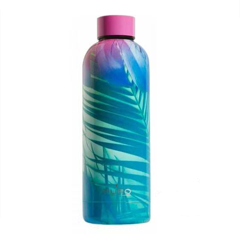 BOTELLA ACERO PURO TROPIC 500ML ART CELESTE
