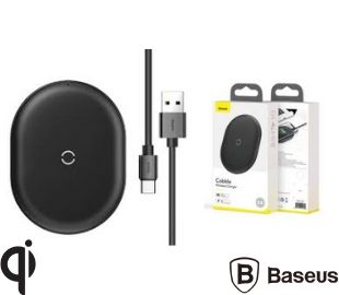 BASEUS WXYS-01 CARGADOR INALAMBRICO 15W (QI) NEGRO