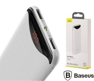 BASEUS PPLN-A02 BATERIA 10000MAH CON DISPLAY DIGITAL BLANCO