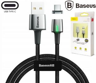 BASEUS CATXC-B01 MAGNETIC CABLE USB-C 2A 2M NEGRO