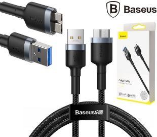 BASEUS CADKLF-D0G CABLE USB3.0 A MICRO-B 2A 1M GRIS