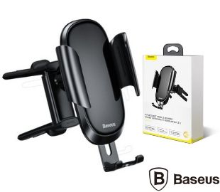 BASEUS SUYL-BWL01 SOPORTE VENTILACION PARA SMARTPHONE NEGRO