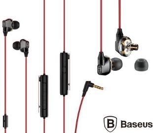 BASEUS NGH08-91 EARPHONE H08 IMMERSIVE 3D GAMING ROJO Y N