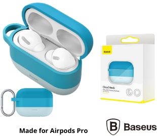 BASEUS WIAPPOD-E03 ESTUCHE PARA AURICULAR TIPO AIRPODS AZUL