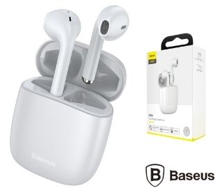 BASEUS NGW04-02 ENCOK TRUE WIRELESS EARPHONES W04 BLANCO