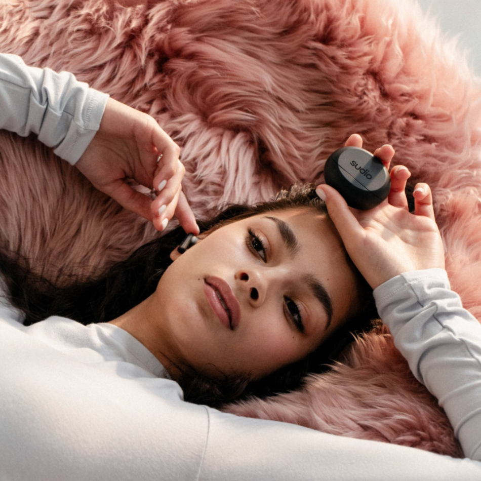 Auriculares inalambricos SUDIO A3 PRO Con ANC Negro